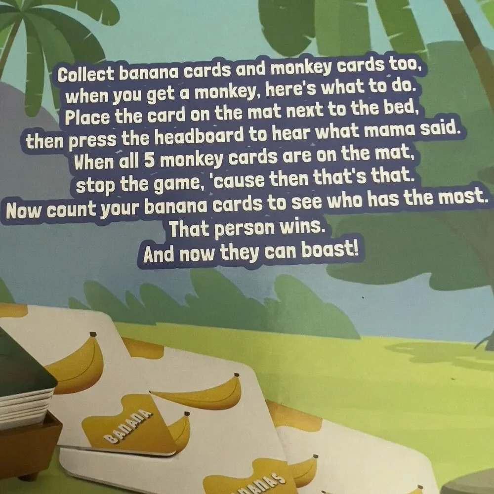 Spin Master Cardinal Chu Chu TV 5 Little Monkeys Game Jumping On The Bed Musical